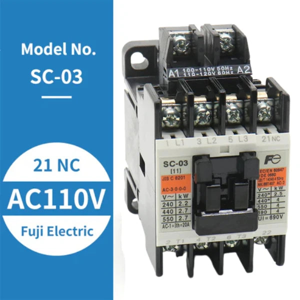 FUJI SC-0 AC110V 21NC contactor