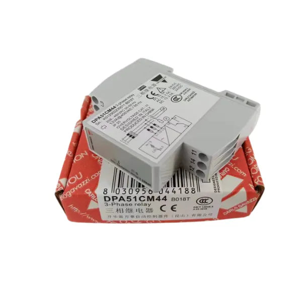 Carlo Gavazzi Phase monitoring relay 3-phase 208-480VAC DPA51CM44