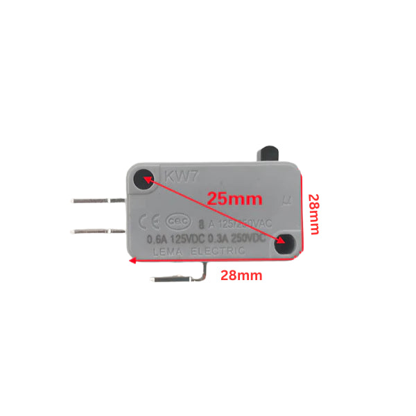 BK KW7-2 Micro switch Brake u0026 Pole + wheel