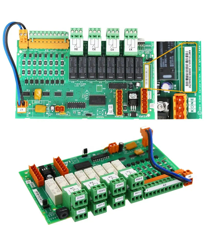 Kone LCEOPT Fire Circuit Board KM713150G11 OEM