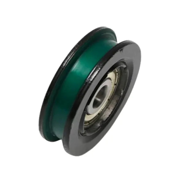 OTIS Breaker wheel for sync cables Double track 140x20x6204 Green