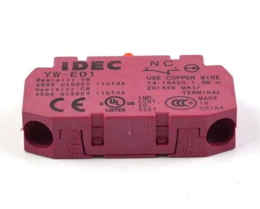 IDEC YW-E01 Contact block-NC